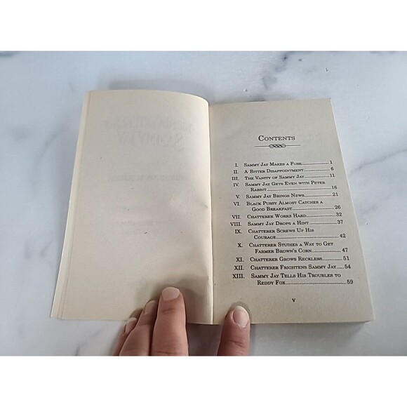 The Adventures Of Sammy Jay By Thorton W. Burgess Paperback - Picture 4 of 10